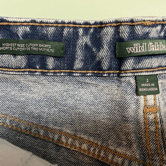 High Rise Cut Offs - Picture 2 of 4